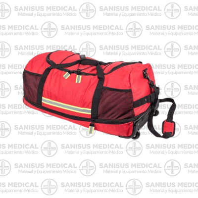 Bolsa EPI plegable con ruedas Rojo