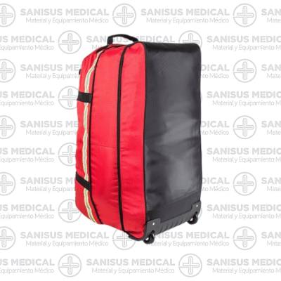 Bolsa EPI plegable con ruedas Rojo - Imagen 2