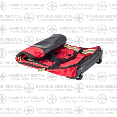 Bolsa EPI plegable con ruedas Rojo - Imagen 3