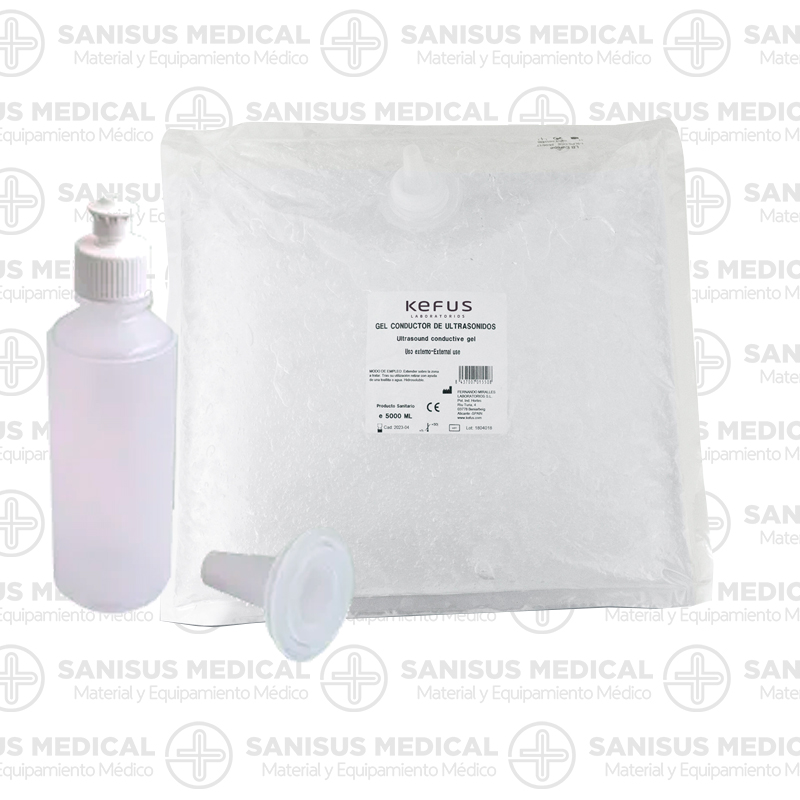 Gel conductor de ultrasonidos Kefus 5000 ml