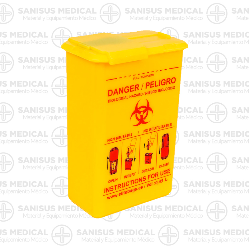 Contenedor para agujas de Bolsillo