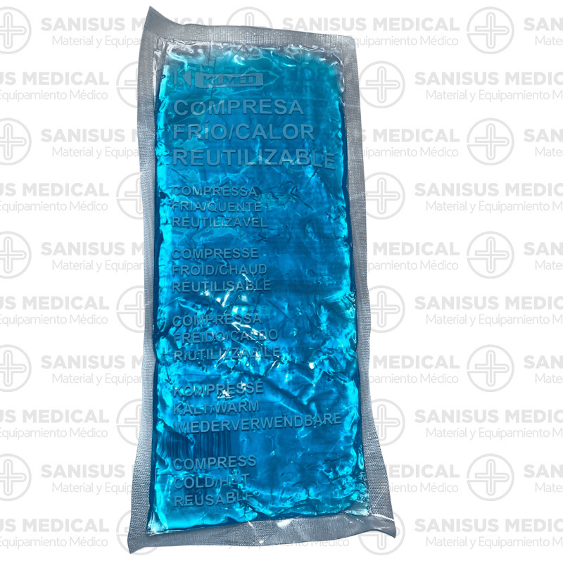 Gel frío calor reutilizable 130 x 260 mm