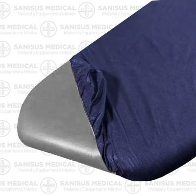 Sábana ajustable 95x220 cm Azul Bolsa 10 uds. - Imagen 2