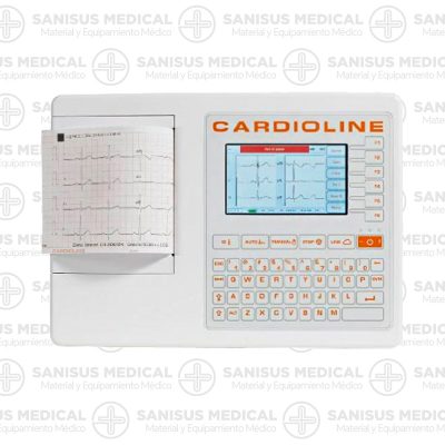 Electrocardiógrafo Cardioline ECG 100s con 12 derivaciones
