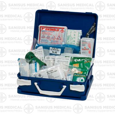 Maletín con kit de primeros auxilios para el hogar
