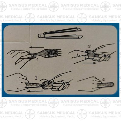 Vendaje tubular extensible para sujeción cómoda sin comprimir 3 - Dedos con apósitos - Imagen 2