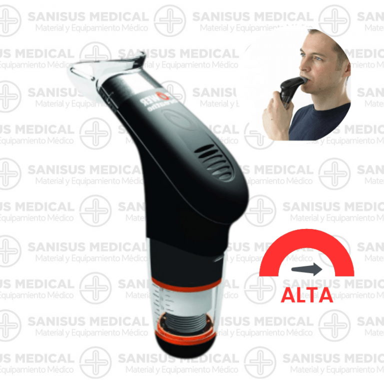 Entrenador Pulmonar Ultrabreathe | Para Mejorar Resistencia Respiratoria | Ajustable Y Antibacteriano