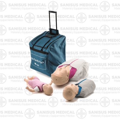 Familia de maniquís QCPR Little Family para formación de RCP - Imagen 2