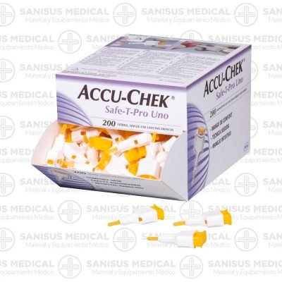 Lancetas de seguridad Accu-Chek Safe-T Pro  Caja 200 uds - Imagen 3