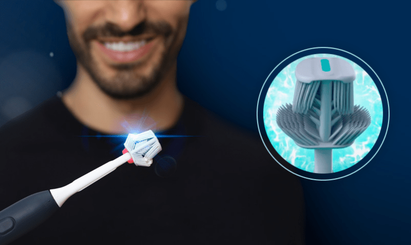 Balene es el primer cepillo del mundo que limpia la cara interna, externa y superficie de masticado de los dientes a la vez. Su tecnología sónica traslada un movimiento vertical de alta frecuencia a los filamentos, asegurando una limpieza profunda en toda la dentadura. ¿Qué incluye el Starter Kit? Base del cepillo, 1 cabezal de dureza media y un cargador.