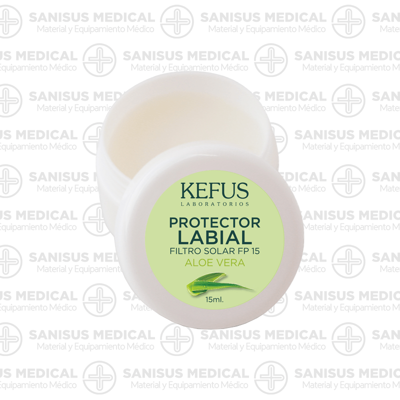 Protector Labial Aloe Vera Kefus 15 ml