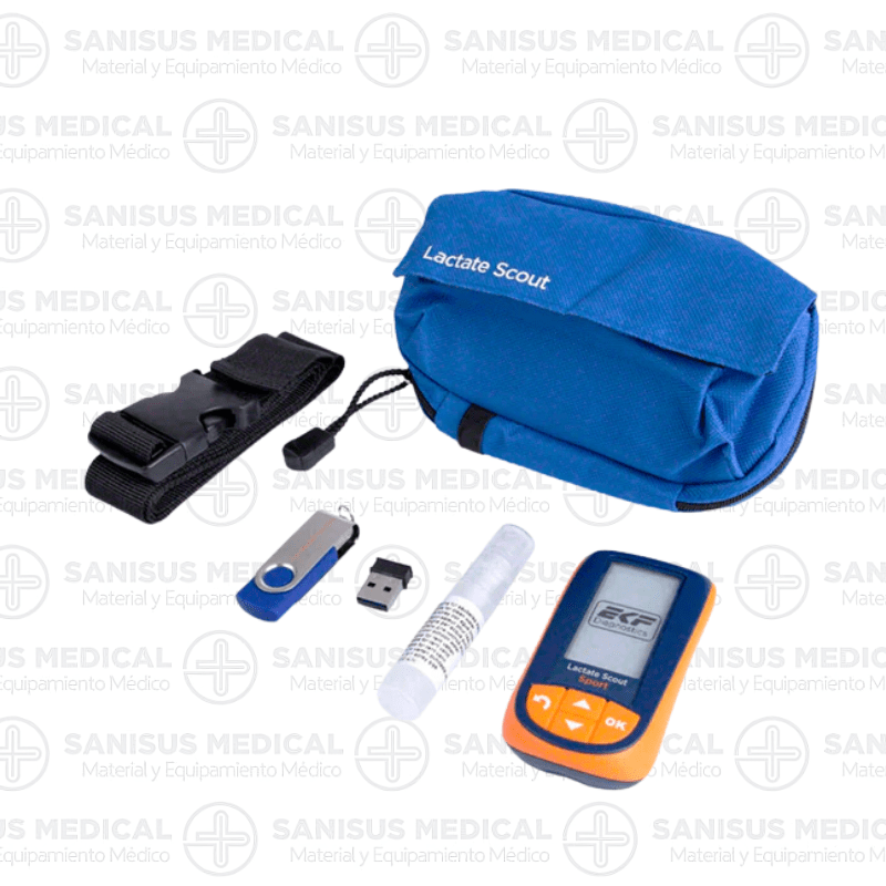 Kit Analizador Lactate Scout Sport Start para Medir Lactato en sangre + Bolsa + 25 tiras reactivas de regalo - Imagen 2