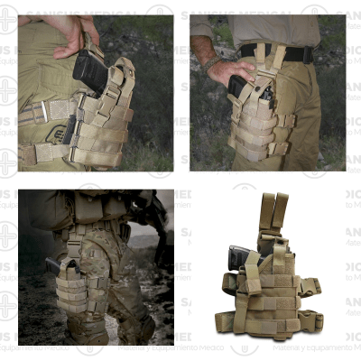 Pistolera Universal Militar Ambidiestros - Imagen 3