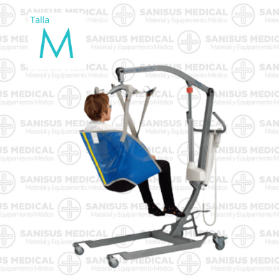 Arnés malla confort para grúa de elevación y traslado T.M