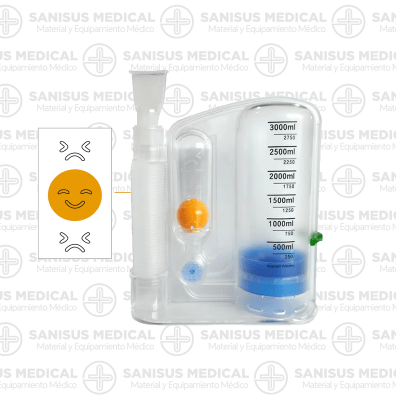 Incentivador Inspiratorio Volumétrico BCRespiVol 3000ml - Imagen 3