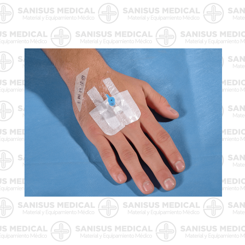Apósito adhesivo transparente Tegaderm I.V. 7 x 8,5 cm Caja 100 uds - Imagen 2