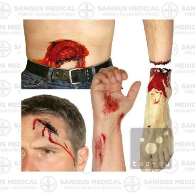 Láminas de heridas plastificadas 36 piezas