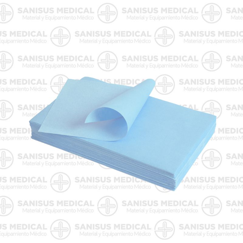 Papel absorbente bandejas 18x28cm Azul 250uds