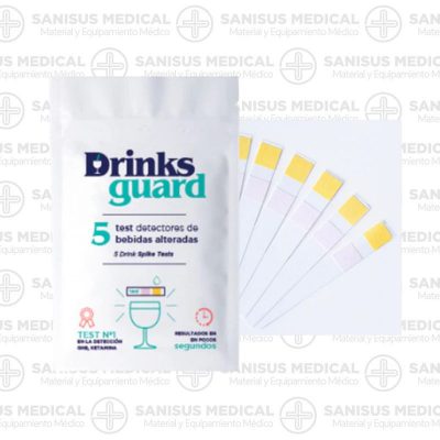Drinks Guard Test de Drogas en la Bebida 5Uds