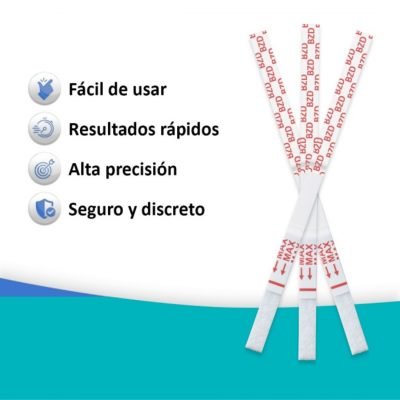 Test de detección de drogas en orina Benzodiacepina 300 ng/ml 100 test - Imagen 2