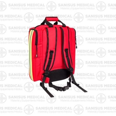 Mochila de rescate para emergencias roja Soporte vital Básico - Imagen 4