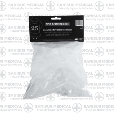 Boquillas Universales Esterilizadas. Pack 25 uds