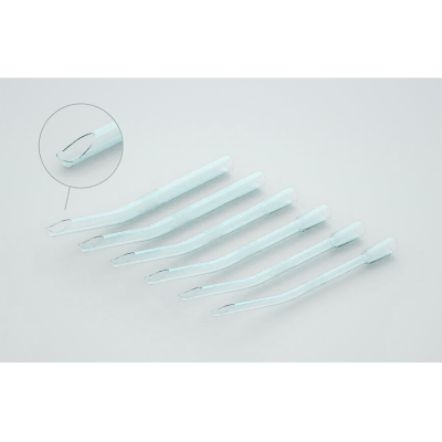 Cánula curva de aspiración intrauterina de 18 cm.  Caja de 50 uds - Imagen 2