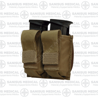 Porta cargador doble 9 mm
