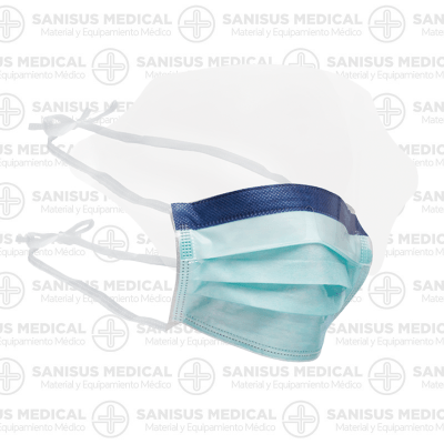 Mascarilla quirúrgica con visera para el rostro 50uds