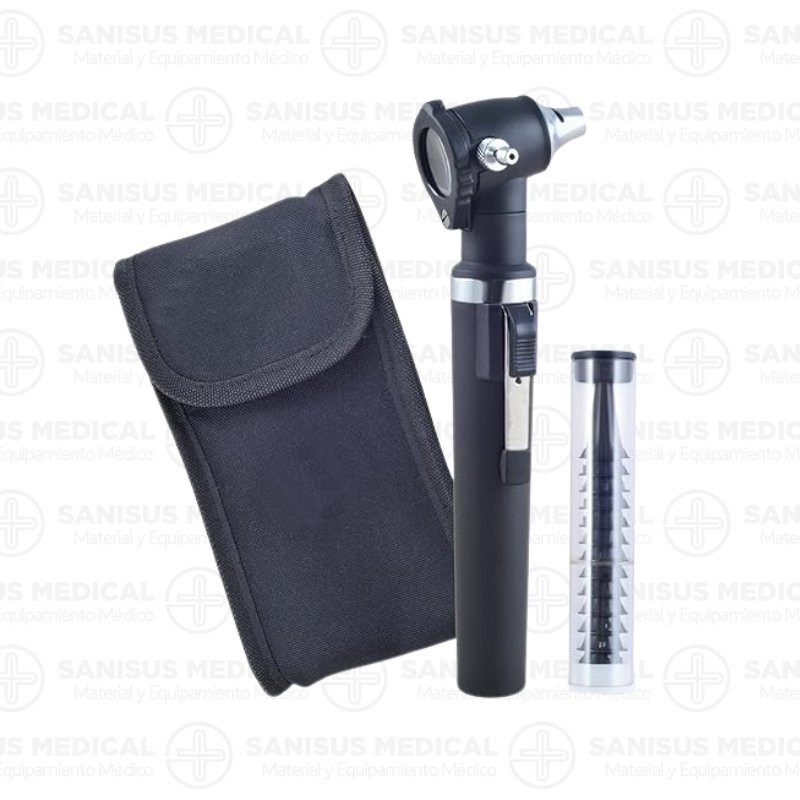 otoscopio gimalux fibra óptica negro GIMA 31520
