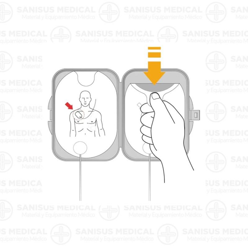 Electrodos SMART II Philips Heartstart FRx – Adulto - Imagen 2