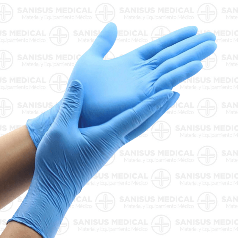 Guantes de nitrilo estéril Varias tallas Caja 50 pares - Imagen 2