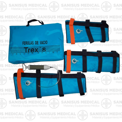 Férulas de vacío Trex Splint con funda y bomba 3 piezas para adulto