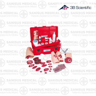 Set simulador de heridas y lesiones