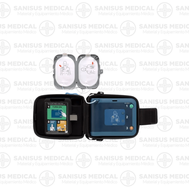 Desfibrilador semiautomático + Bolsa + Llave Pediátrica-Philips FRX - Imagen 2