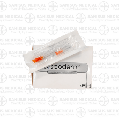 Kit de microcánula dispoderm de 25GX50MM AE con aguja caja de 20uds