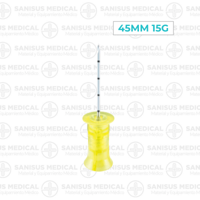 Aguja para pistola de infusión intraosea EZ-IO– 45mm 15G –pediátrico y adulto-teleflex