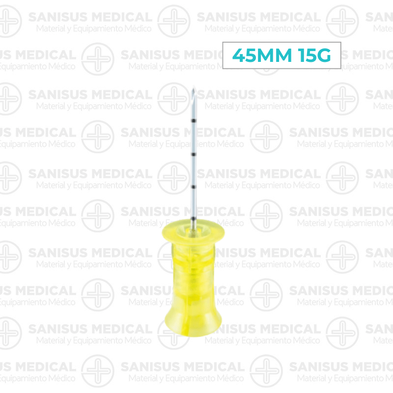 Aguja para pistola de infusión intraosea EZ-IO– 45mm 15G –pediátrico y adulto-teleflex