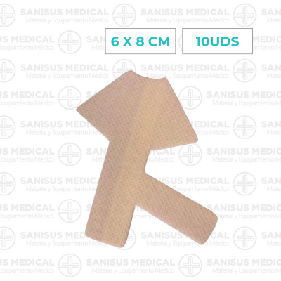 Apósito de nariz para fijación de tubos/catéteres nasal 10uds