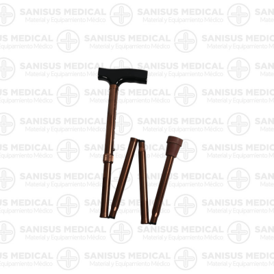 Baston de aluminio klmed pegable+largo ajustable 79cm-87cm